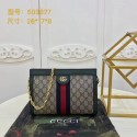 Fashion Gucci GG Ophidia Small original leather Shoulder Bag A503877 green JH01145NC66