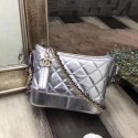 Imitation Chanel GABRIELLE Shoulder Bag A93842 Silver JH04485dW15