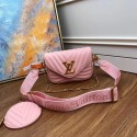 Louis Vuitton Original NEW WAVE MULTI-POCHETTE M56461 pink JH00402BM34