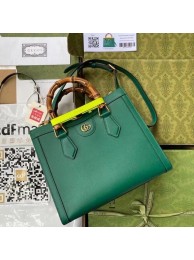 Gucci Diana small tote bag 660195 Emerald JH01887vp28