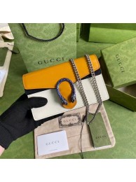 Gucci Dionysus super mini bag 476432 Burnt orange and white JH01910Bh43