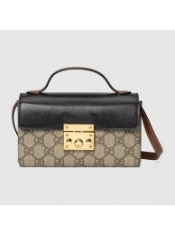 Gucci Padlock mini bag 652683 black JH01914zm75