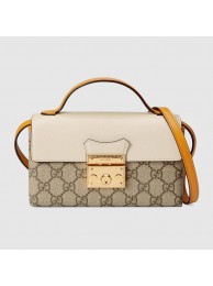Gucci Padlock mini bag 652683 white JH01913Th34