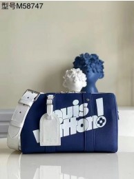 Louis Vuitton KEEPALL XS M80842 blue JH00029Qa65
