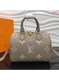 Louis Vuitton SPEEDY BANDOULIERE 25 M58947 grey JH00018hk64